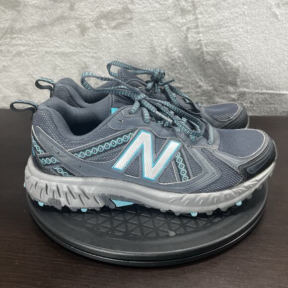 New Balance TechRide 410 V5 Women's Size 8.5D Wide Trail Running Gray Teal - Picture 1 of 11